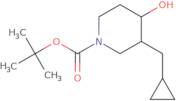 tert-Butyl 3-(cyclopropylmethyl)-4-hydroxypiperidine-1-carboxylate