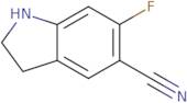 6-Fluoroindoline-5-carbonitrile