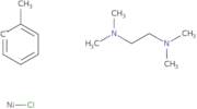 Chloro(2-methylphenyl)(N,N,N',N'-tetramethyl-1,2-ethylenediamine)nickel(II), (contains about o-c...