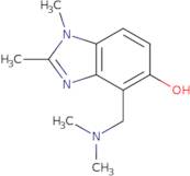 4-[(Dimethylamino)methyl]-1,2-dimethyl-1H-1,3-benzodiazol-5-ol