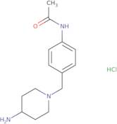 N-{4-[(4-Aminopiperidin-1-yl)methyl]phenyl}acetamide hydrochloride