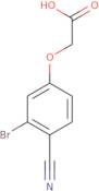 2-(3-Bromo-4-cyanophenoxy)acetic acid