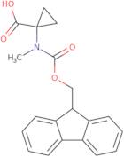 1-({[(9H-Fluoren-9-yl)methoxy]carbonyl}(methyl)amino)cyclopropane-1-carboxylic acid