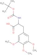 (2S)-2-{[(tert-Butoxy)carbonyl]amino}-3-(3,4,5-trimethoxyphenyl)propanoic acid
