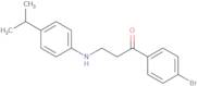 1-(4-Bromophenyl)-3-(4-isopropylanilino)-1-propanone