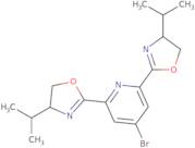 (4S)-2-[4-Bromo-6-[(4S)-4-propan-2-yl-4,5-dihydro-1,3-oxazol-2-yl]pyridin-2-yl]-4-propan-2-yl-4,5-…