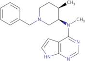 N-((3R,4R)-1-Benzyl-4-methylpiperidin-3-yl)-N-methyl-7H-pyrrolo[2,3-d]pyrimidin-4-amine