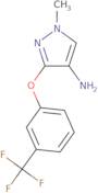 1-Methyl-3-[3-(trifluoromethyl)phenoxy]-1H-pyrazol-4-amine