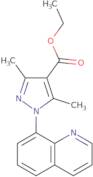 Ethyl 3,5-dimethyl-1-(8-quinolinyl)-1H-pyrazole-4-carboxylate