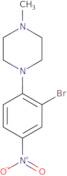 1-(2-Bromo-4-nitrophenyl)-4-methylpiperazine