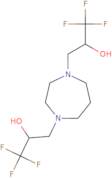 1,1,1-Trifluoro-3-[4-(3,3,3-trifluoro-2-hydroxypropyl)homopiperazin-1-yl]propan-2-ol