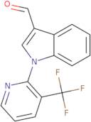 1-[3-(Trifluoromethyl)-2-pyridinyl]-1H-indole-3-carbaldehyde