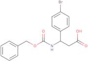 3-{[(Benzyloxy)carbonyl]amino}-3-(4-bromophenyl)propanoic acid