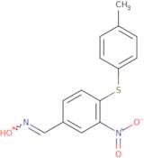 4-[(4-Methylphenyl)sulfanyl]-3-nitrobenzenecarbaldehyde oxime