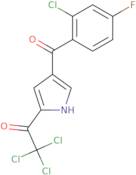 2,2,2-Trichloro-1-[4-(2-chloro-4-fluorobenzoyl)-1H-pyrrol-2-yl]-1-ethanone