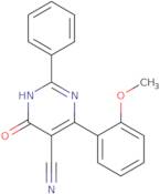 4-Hydroxy-6-(2-methoxyphenyl)-2-phenyl-5-pyrimidinecarbonitrile
