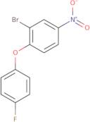 2-Bromo-1-(4-fluorophenoxy)-4-nitrobenzene