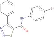 N-(4-Bromophenyl)-4-phenyl-1,2,3-thiadiazole-5-carboxamide