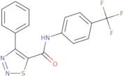 4-Phenyl-N-[4-(trifluoromethyl)phenyl]-1,2,3-thiadiazole-5-carboxamide