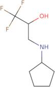 3-(Cyclopentylamino)-1,1,1-trifluoropropan-2-ol