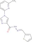 1-(6-Methyl-2-pyridinyl)-N'-[(Z)-2-thienylmethylidene]-1H-imidazole-4-carbohydrazide