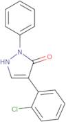 4-(2-Chlorophenyl)-2-phenyl-2,3-dihydro-1H-pyrazol-3-one