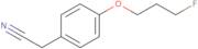 2-[4-(3-Fluoropropoxy)phenyl]acetonitrile