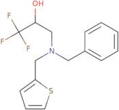 3-[Benzyl(2-thienylmethyl)amino]-1,1,1-trifluoro-2-propanol