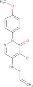 4-Chloro-2-(4-methoxyphenyl)-5-[(prop-2-en-1-yl)amino]-2,3-dihydropyridazin-3-one