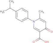 6-Methyl-4-oxo-1-[4-(propan-2-yl)phenyl]-1,4-dihydropyridine-3-carboxylic acid