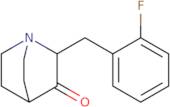 2-[(2-Fluorophenyl)methyl]-1-azabicyclo[2.2.2]octan-3-one