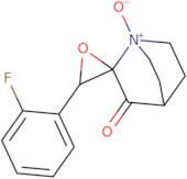 2-[(2-Fluorophenyl)(epoxy)methyl]-3-oxo-1-azaniabicyclo[2.2.2]octane N-oxide