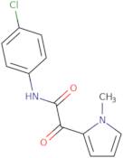 N-(4-Chlorophenyl)-2-(1-methyl-1H-pyrrol-2-yl)-2-oxoacetamide