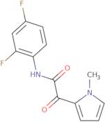 N-(2,4-Difluorophenyl)-2-(1-methyl-1H-pyrrol-2-yl)-2-oxoacetamide