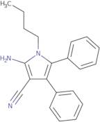 2-Amino-1-butyl-4,5-diphenyl-1H-pyrrole-3-carbonitrile