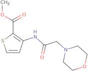 Methyl 3-[(2-morpholinoacetyl)amino]-2-thiophenecarboxylate