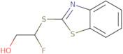 2-(1,3-Benzothiazol-2-ylsulfanyl)-2-fluoro-1-ethanol