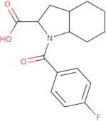 1-(4-Fluorobenzoyl)-octahydro-1H-indole-2-carboxylic acid