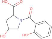 4-Hydroxy-1-(2-hydroxybenzoyl)pyrrolidine-2-carboxylic acid