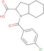 1-(4-Chlorobenzoyl)-octahydro-1H-indole-2-carboxylic acid