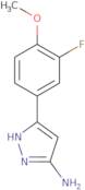 5-(3-Fluoro-4-methoxy-phenyl)-2H-pyrazol-3-ylamine