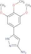 5-(3,4,5-Trimethoxyphenyl)-1H-pyrazol-3-amine