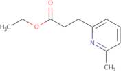 3-(6-Methyl-pyridin-2-yl)-propionic acid ethyl ester