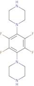 1,4-Dipierazino-2,3,5,6-tetrafluorobenzene