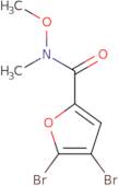 4,5-Dibromo-N-methoxy-N-methyl-2-furancarboxamide