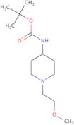 tert-Butyl 1-(2-methoxyethyl)piperidin-4-ylcarbamate