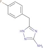 5-[(4-Fluorophenyl)methyl]-4H-1,2,4-triazol-3-amine