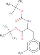 tert-Butyl 3-(3-aminophenyl)-2-{[(tert-butoxy)carbonyl]amino}propanoate