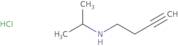 (But-3-yn-1-yl)(propan-2-yl)amine hydrochloride