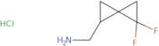 {4,4-Difluorospiro[2.2]pentan-1-yl}methanamine hydrochloride